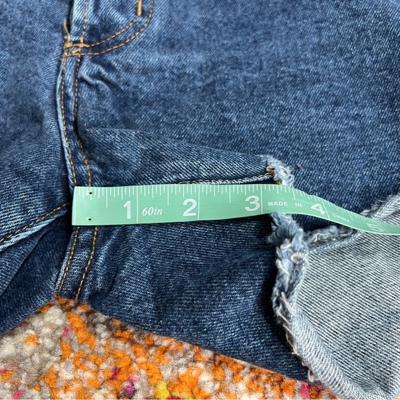 American Apparel Cutoff Jean Shorts Button‎ Front Sz 27 - Picture 8 of 12